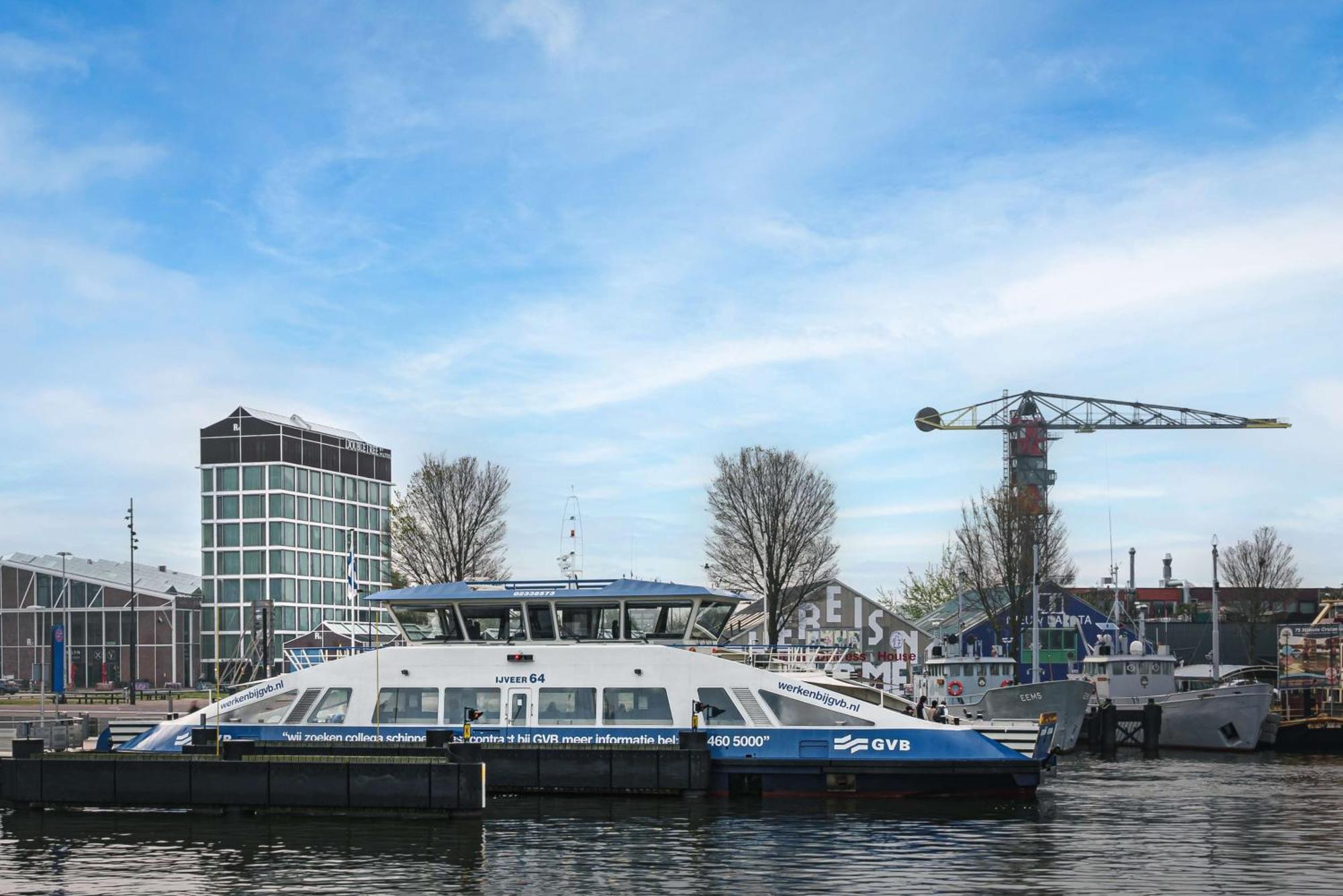 Doubletree By Hilton Amsterdam - Ndsm Wharf Hotell Exteriör bild